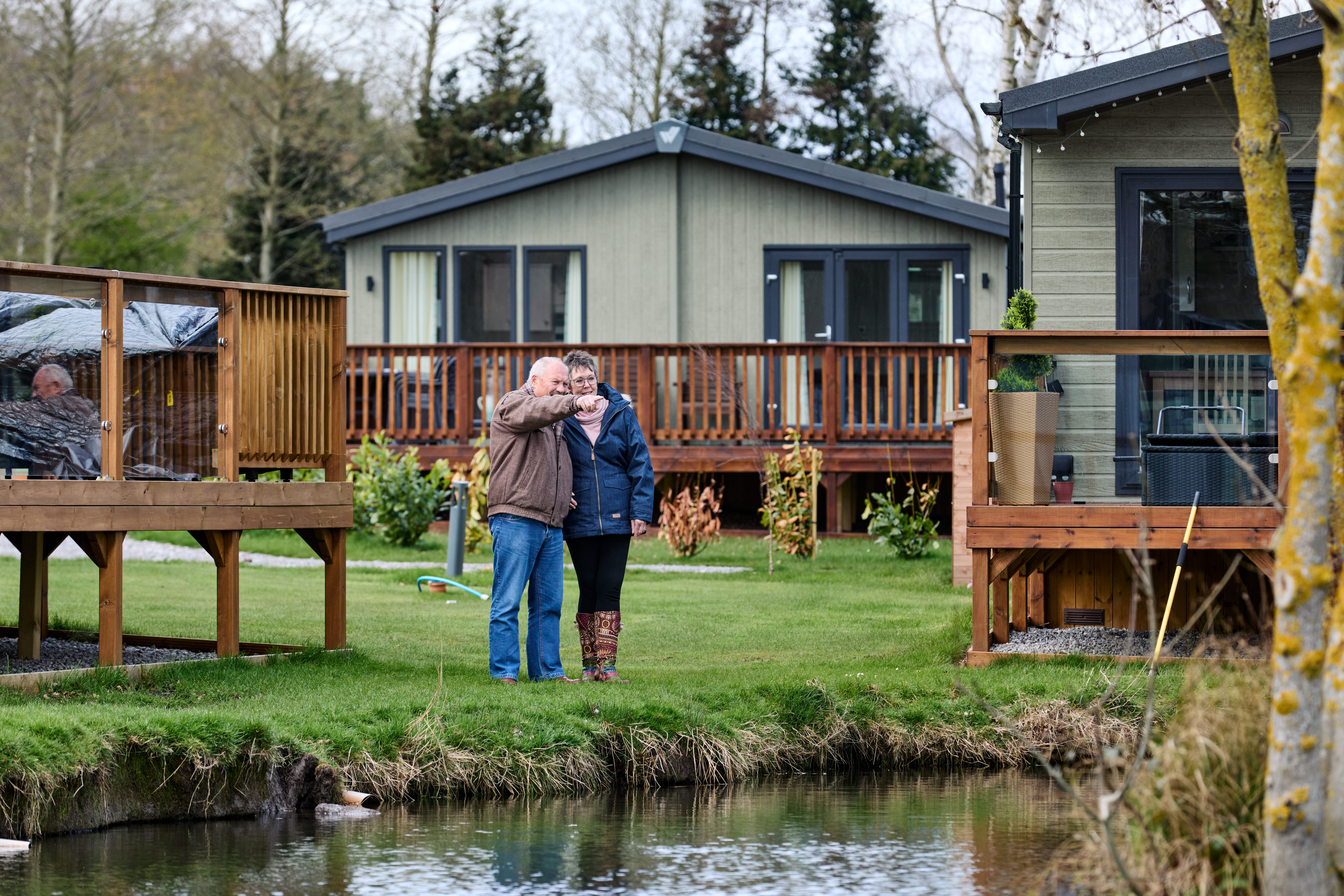 Michael and Alison Wallbank Willerby Juniper lodge