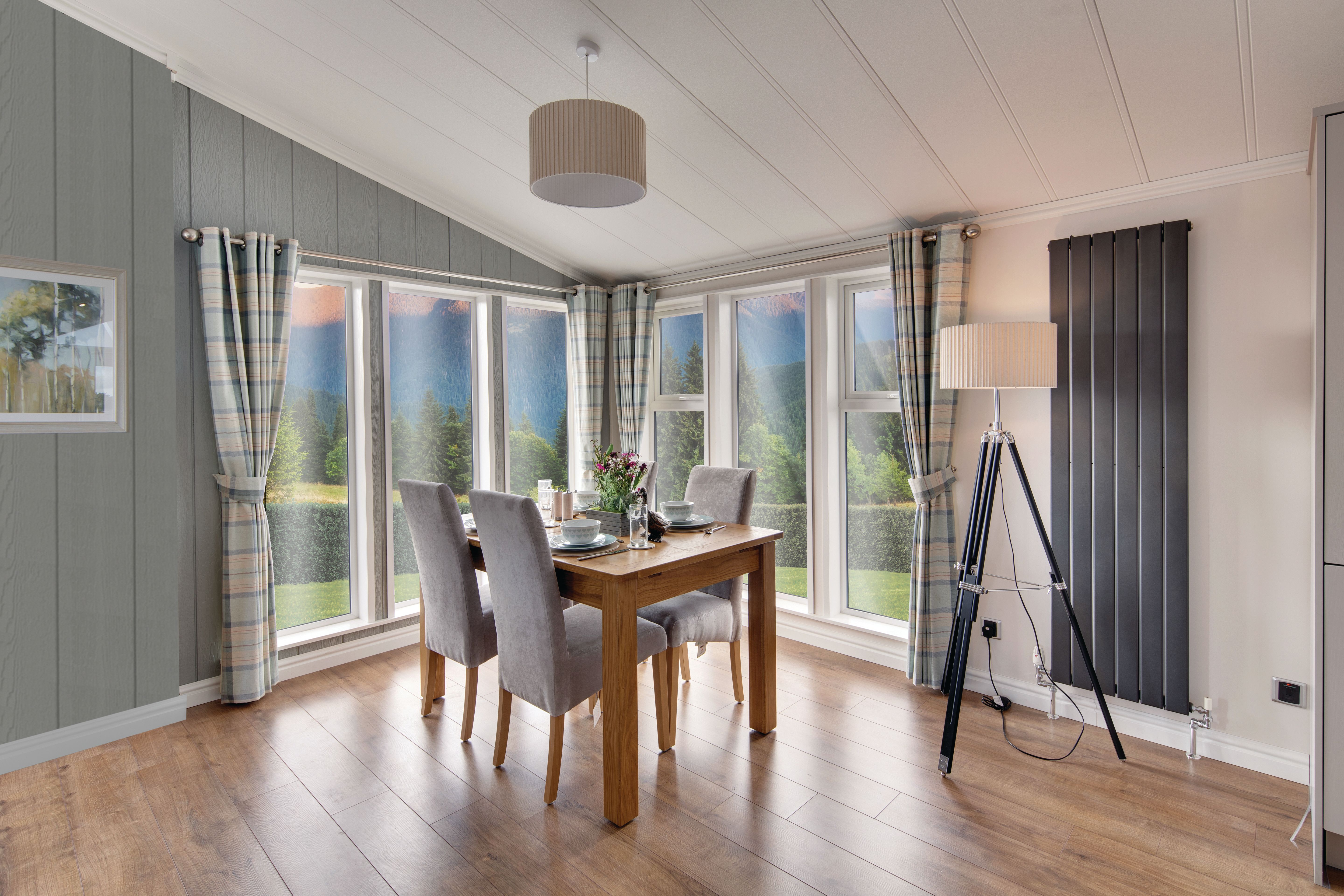 The Acorn Willerby Bespoke lodge dining