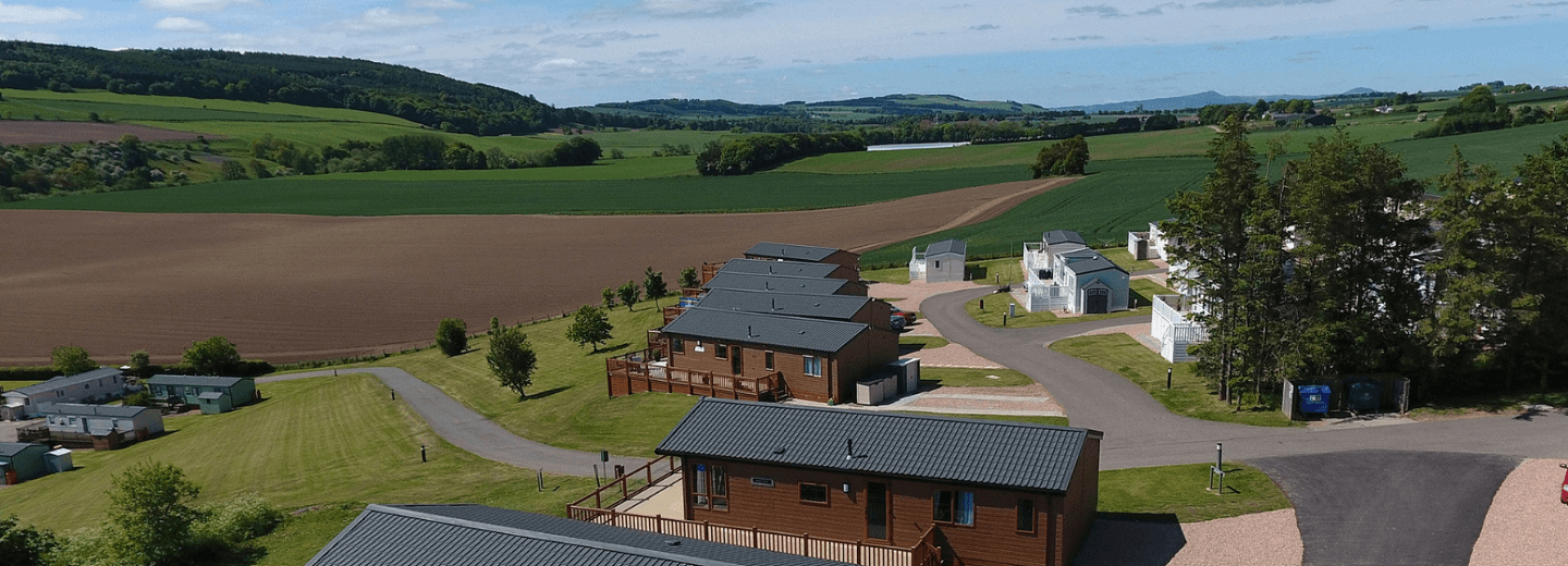 Clayton Caravan Park, near St Andrews, in Fife