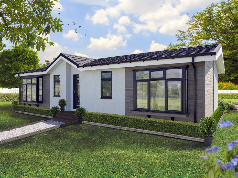 The Charnwood Willerby Bespoke park home exterior