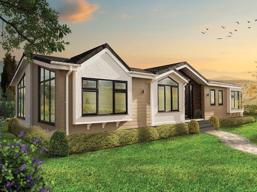 The Delamere Willerby Bespoke park home exterior